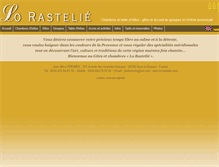 Tablet Screenshot of lo-rastelie.com